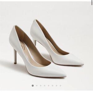Sam Edelman white Hazel heels